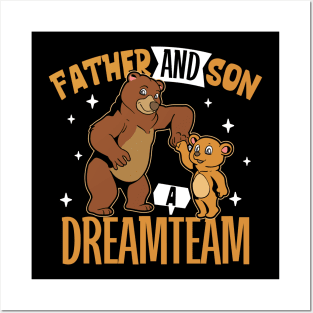 The dream team - father and son Posters and Art